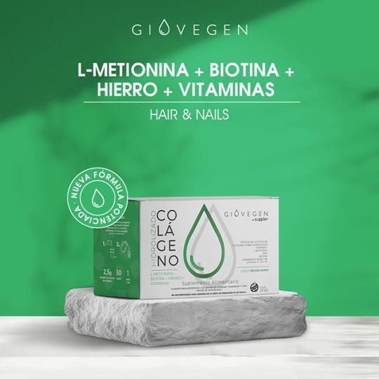 Suplementos Giovegen Hair & Nails
