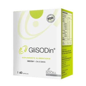 Suplementos Alimenticios Glisodin Zinc & Selenio, 60 cápsulas